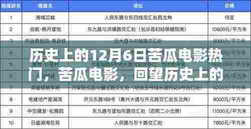 回望历史上的十二月六日,苦瓜电影热门回顾