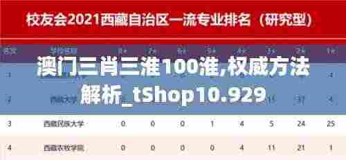 澳门三肖三淮100淮,权威方法解析_tShop10.929