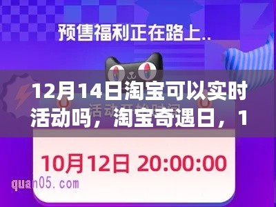 淘宝奇遇日,惊喜狂欢与暖心陪伴,12月14日实时活动来袭!