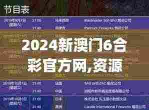 2024新澳门6合彩官方网,资源整合策略_N版1.924