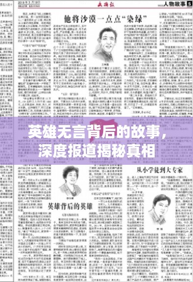 英雄无言背后的故事,深度报道揭秘真相