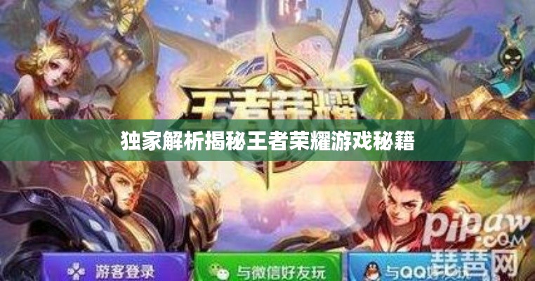 独家解析揭秘王者荣耀游戏秘籍