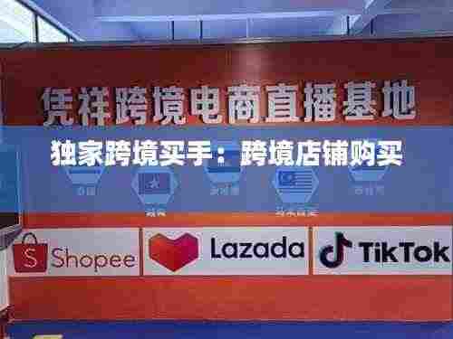 独家跨境买手:跨境店铺购买