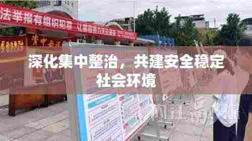 深化集中整治,共建安全稳定社会环境