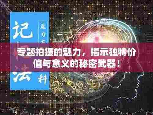 专题拍摄的魅力,揭示独特价值与意义的秘密武器!