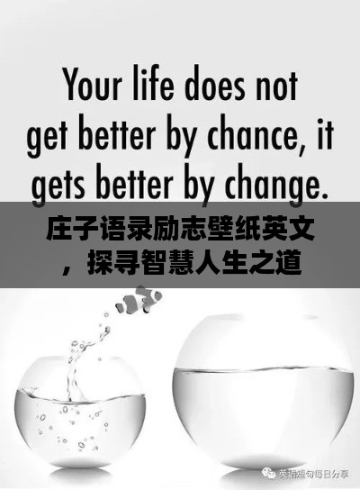 庄子语录励志壁纸英文,探寻智慧人生之道