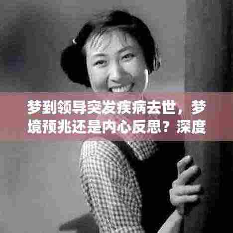 梦到领导突发疾病去世，梦境预兆还是内心反思？深度解析！