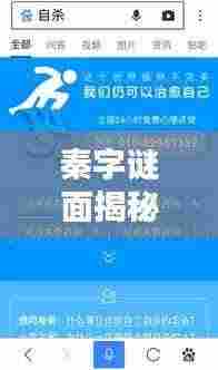 秦字谜面揭秘,百度搜索攻略助你轻松揭晓答案!