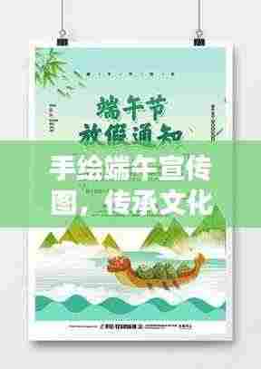 手绘端午宣传图，传承文化，欢度佳节